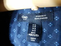 to5156　Gap　ギャップ　長袖　総柄　デザイン　シャツ　人気　送料格安_画像4