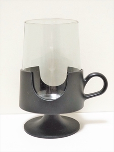 70～80’ｓ ビンテージ CORNING コーニング社 GLAS-SNAP ドリンカップ プラスチック&耐熱ガラス HOT&COLD キッチン雑貨 グラス 検PYREX