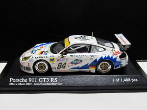 A★ PMA 1/43 ★ Porsche 911 GT3 RS #84 Le Mans 2003／ ポルシェ911 GT3 RS #84 ★ 400 036984