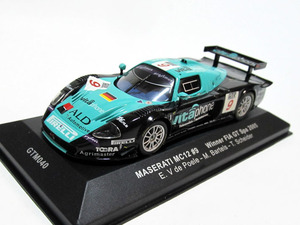 A★ ixo 1/43 ★ Maserati MC12 SPA Winner ★ マセラティ MC12 #9 FIA-GT 2005 スパ・24時間 優勝車