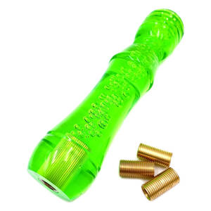 electro- ma shift knob green crystal Bubble bubble long extension tema200mm 20cm MT AT truck light adaptor attaching all-purpose custom parts 