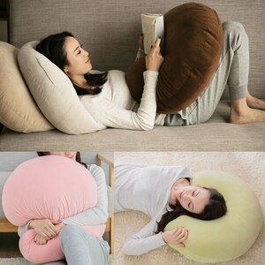  подушка моти моти диаметр 60cm модный большой подушка для сидения микроволокно living легкий пол подушка [ зеленый ]