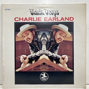 ★即決 Charles Earland / Black Drops 32377 米オリジナル、LW Vangelder刻印 チャールズ・アーランド Letha 収録