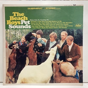 *00 prompt decision BEACH BOYS pet sounds US original 14/14 Duophonic STEREO beach * boys Brian Wilison record surface light attrition scratch just a little 