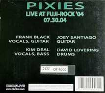 【PIXIES/LIVE AT FUJI ROCK '04 07.30.04】 ピクシーズ/フジロック/輸入盤2CD_画像2