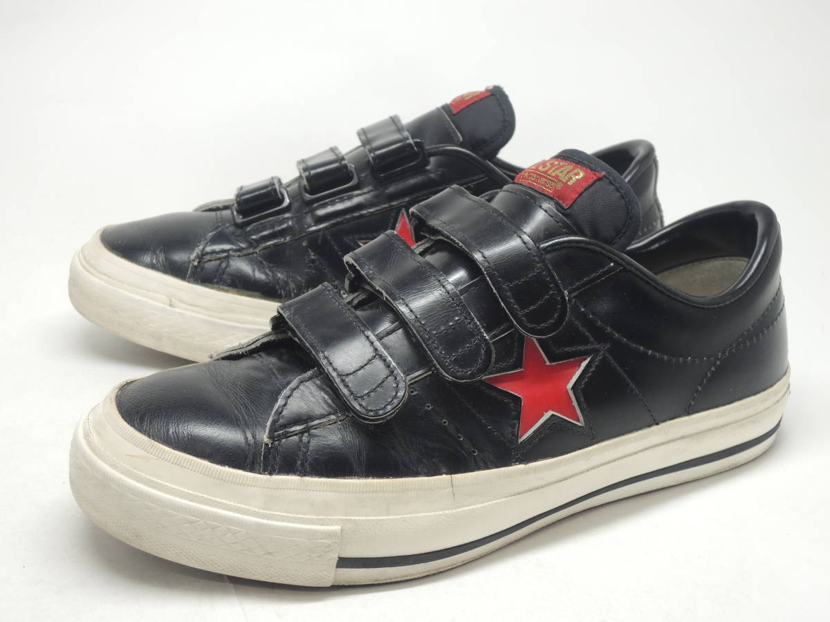 激レア！90S CONVERSE ONE STAR レザー ベルクロ-