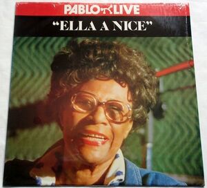 エラ・フィッツジェラルド Ella Fitzgerald - Ella A Nice エラ・ア・ナイス '83年US再発盤トミー・フラナガン,エド・シグペン,N・グランツ