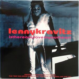 レニー・クラヴィッツ Lenny Kravitz - Is There Any Love In Your Heart '93年 12インチシングル 年UK & Europe盤 ポスター付