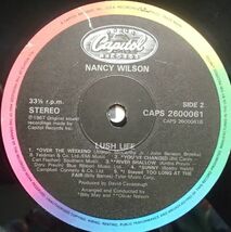 ナンシー・ウイルソン Nancy Wilson - LushLife ラッシュ・ライフ '84年 英再発盤_画像6