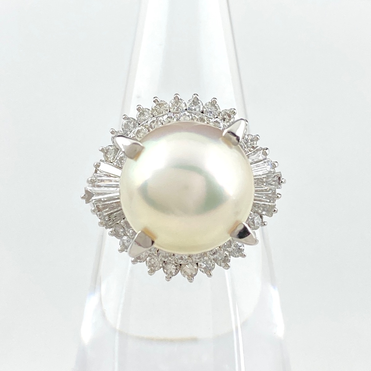 ヤフオク! -「pt900 リング ダイヤ」(真珠) (指輪)の落札相場・落札価格