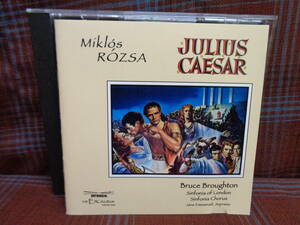 A#1747◆サントラ◆ ジュリアス・シーザー ミクロス・ローザ ブルース・ブロートン Julius Caesar MIKLOS ROZSA INTRADA MAF 7056D