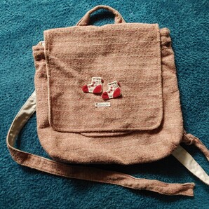 ブラハウス ハンドメイド オーガニックコットンリュックサック