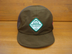 新品Clef (クレ) ALL MOUNTAIN MESH B.CAP OLIVE DRAB・・CLEAN OUTDOORS (クリーンアウトドアーズ)シリーズ