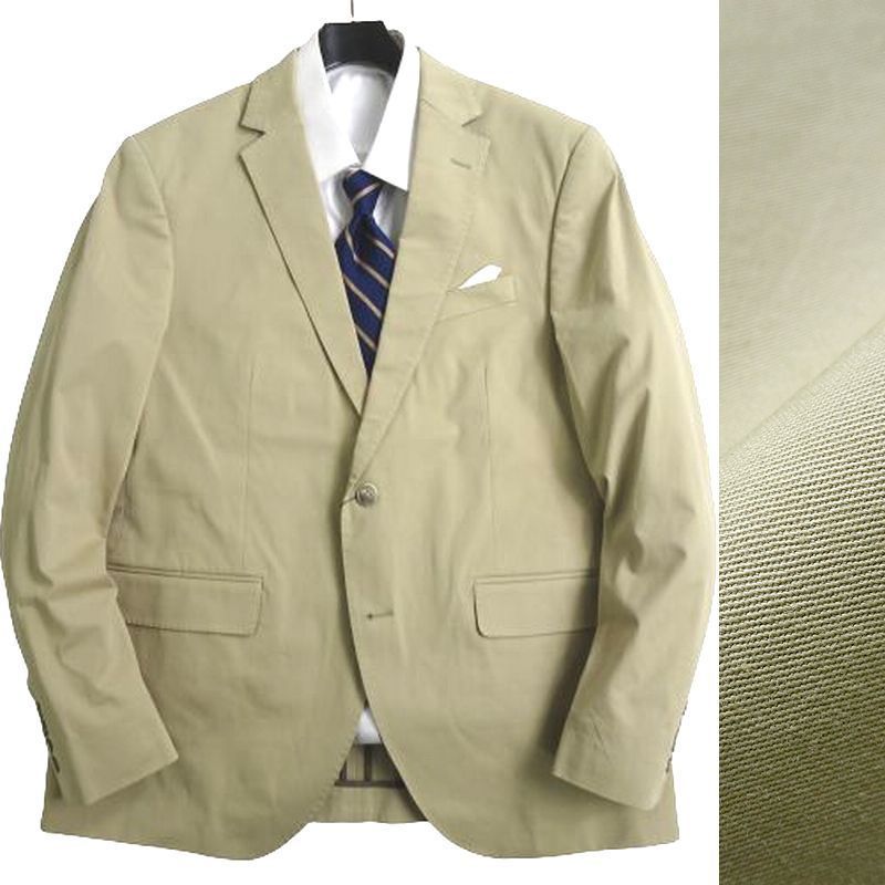 HACKETT LONDON■ハケット ロンドン最旬春物 コットンツイル テーラード ジャケット 44R■新品