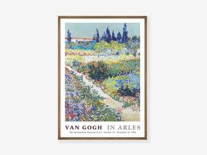 Gogh ゴッホ ミッドセンチュリー レトロ ビンテージアートポスター モダン 海外ポスター インテリア 風景 自然 展示会ポスター