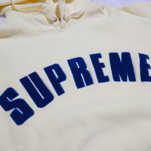 【一度着用美品】SUPREME【17SS】Chenille Arc Logo Hooded Sweatshirt シュプリーム アーチロゴ フーディー スウェット パーカー BOX　