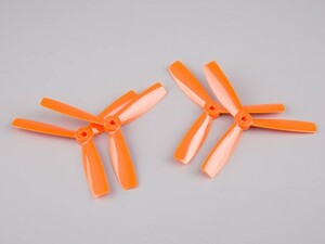 AquaPC* бесплатная доставка 5x4.5 3 Blades Bullnose Propeller(2pairs) Orange*