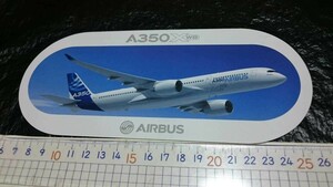 送料無料！ エアバス A350 ステッカー シール 未使用品 cen