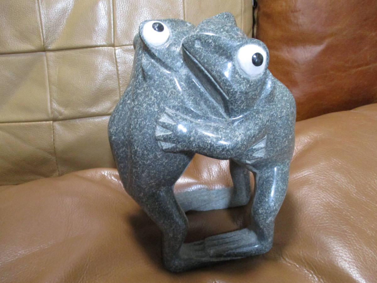 ヤフオク! -蛙 置物(彫刻、オブジェ)の中古品・新品・未使用品一覧