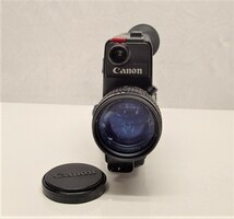 J542A キャノン Canon 8mm フィルム ビデオ カメラ 310XL ZOOM LENS C-8　通電OK　希少 レトロ 現状品 詳しい動作未確認の為ジャンク品_画像6
