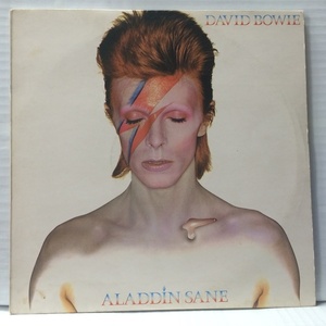 洗浄済 LP David Bowie Aladdin Sane UK盤 RS1001 MAT:3T/3T