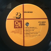 洗浄済 LP Seawind Same CTI5002 US盤_画像6