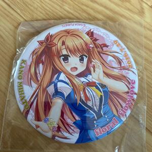 SAGAPLANETS フローラルフローラブ　夏乃　75mm 缶バッジ　ほんたにかなえ　とらのすけ　サガプラネッツ