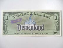 ディズニーダラー　1ドル札（2001年版） $1 紙幣　ミッキーマウス Disney Dollars_画像2