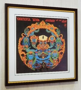 グレイトフルデッド/Grateful Dead/Anthem of the Sun/1968/名盤 レコジャケ ポスター額付/サイケなインテリア/お店のディスプレイ/壁飾り