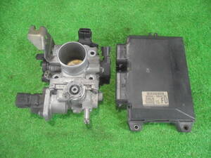  Wagon R RR-DI CBA-MH21S engine computer -& throttle body #K6A(T)/4AT/4WD/33920-58J82# MJ21S Miyagi EE337/E-07./ size :A