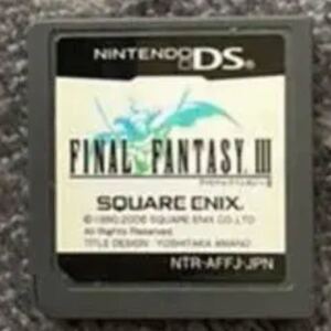 DSソフト ファイナルファンタジー3
