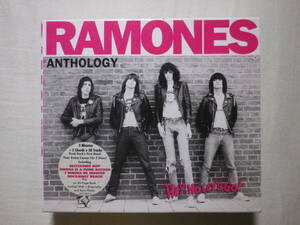 『Ramones/Hey Ho Let’s Go～The Anthology(1999)』(WARNER ARCHIVES/RHINO 8122-75817-2,ドイツ盤,2CD,ブックレット付)