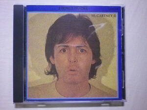 『Paul McCartney/McCartney Ⅱ(1980)』(1988年発売,CP28-1018,廃盤,国内盤,歌詞対訳付,Coming Up,Waterfalls,Check My Machine)