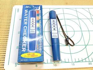  postage 520 jpy! valuable NISSOniso- water checker WATER CHECKER