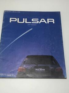  каталог * Nissan Pulsar 1990 год 8 месяц 27P *3 дверь хэтчбэк [ контрольный номер 008]