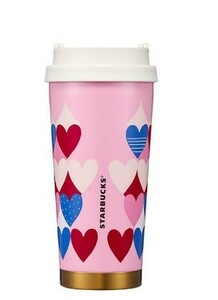 B112 domestic sending sale * Starbucks start ba* White Day Korea start baloveinparis Heart L ma stainless steel tumbler 473ml