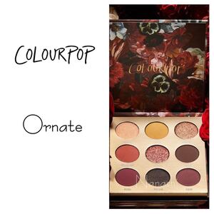 Colourpop★ ornate カラーポップ カラポ アイシャドウパレット