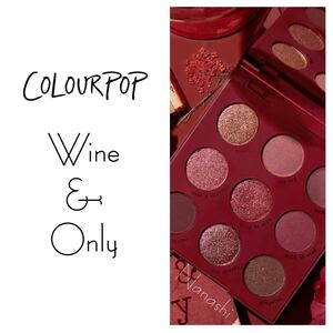 カラーポップ アイシャドウパレットwine & only カラポ colourpop