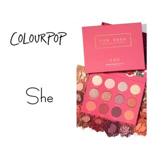 カラーポップ アイシャドウパレット★she カラポ colourpop