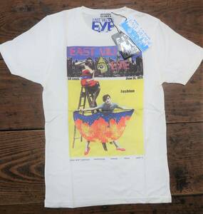 【送料無料・未使用】ヒステリックグラマー HISTERIC GLAMOUR Ｔシャツ EAST VILLAGEサイズ：Ｓ　カラー：DIRTY WHITE/オゾンコミュニティ