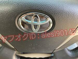 RAV4 MXAA50 AXAH50 ステアリング エンブレム シート ステッカー ハンドル 内装 ブラックメッキ 黒