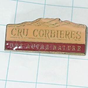 送料無料)CRU CORBIERES フランス輸入 アンティーク ピンバッジ PINS ピンズ A07317