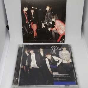 SHINee The 3rd Third Album 2009,YEAR OF US 韓国語 日本国内盤CD+DVD 初回特典ジャケットサイズカード付 メンバー5人柄 ジャケカ