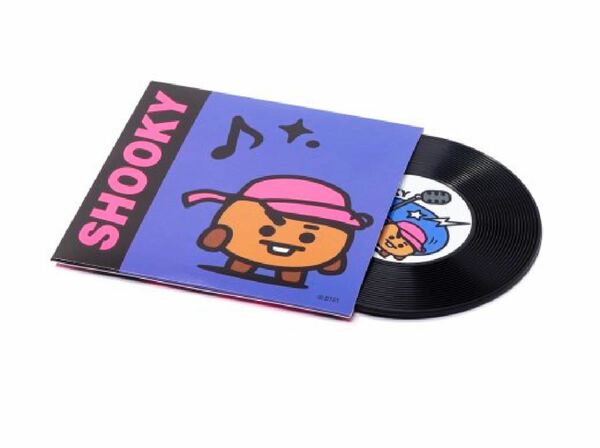 BT21 レコードコースター　SHOOKY（シュキー）BTS