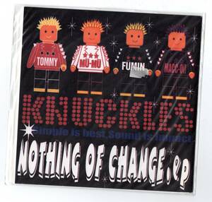 ★★KNUCKLES★Nothing Of Change ep★POTSHOT★KEMURI★EP★7インチ★★