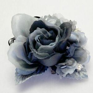  corsage K0802 black ribbon * small flower attaching rose 