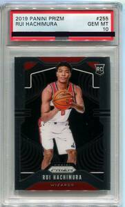 2019-20PANINI PRIZM 八村塁 255 RC PSA 10