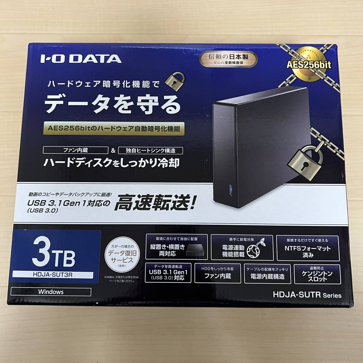 店内限界値引き中&セルフラッピング無料 アイ オー データ USB 3.1 Gen 1 3.0 2.0対応外付けハードディスク 電源内蔵モデル 3TB 日本 HDJA-UT trumbullcampbell.com
