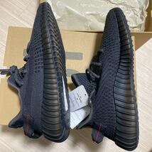 未使用 adidas YEEZY BOOST 350 V2 TRIPLE BLACK FU9006 US8 26cm アディダス イージーブースト ブラック カニエウエスト_画像5