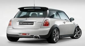 MKモータースポーツ MINI ミニ R56 リア デュフューザー 送料無料　新品・未塗装・正規品